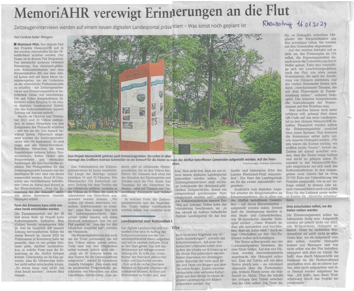 Rhein-Zeitung vom 16.01.2024